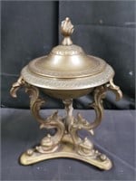 Vintage brass urn