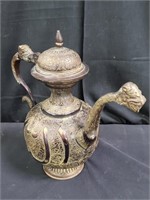 Persian bronze teapot