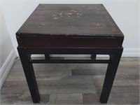 Vintage Asian style side table