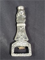 Sterling silver bottle opener made in peru