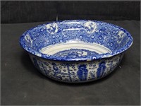 Vintage Asian style pottery bowl, 3 1/2" h. x