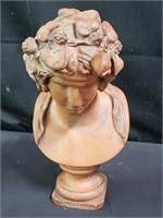 Bacchus terracota bust