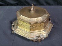 Brass covered box made in India