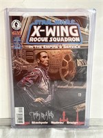 Signed Star Wars X-Wing Rogue Squadron comic