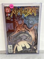 Signed Man-Bat DC comic part one of three w/COA &