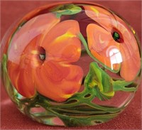 B - SIGNED & DATED PAPERWEIGHT (F77)