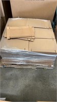 Pallet of unknown quantity possibly box lids or