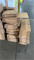 Broken bundles of shipping boxes assorted sizes