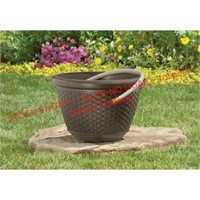 Suncast 100 ft. Hose Decorative Planter Pot