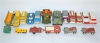 Tootsie Toys & Lesney Matchbox Trucks Cars Army