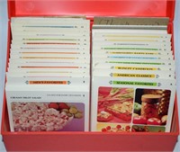 1971 Betty Crocker Recipes Collection in Red Box