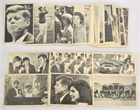 20+ JFK John & Jackie Kennedy Topps Trading Cards