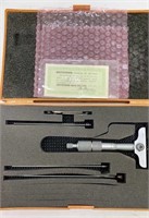 Mitutoyo depth micrometer set
