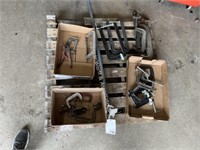 Various size clamps