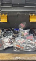 Toolbox w/Air Compressor Parts
