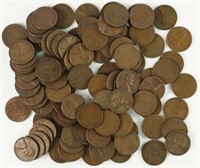 LOT OF 100 LINCOLN WHEAT PENNIES