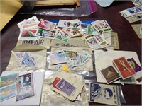 BAG OF STAMPS FROM OVER SEAS