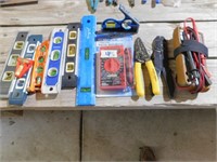 SMALL LEVELS, SQUARE, DIG. MULTIMETER