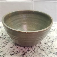 Signed 8" Pottery Bowl