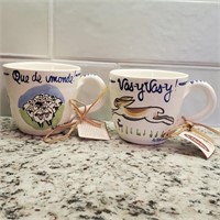 Artisan Coffee Mug Pair