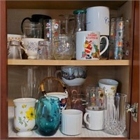 Contents of Cabinet: Mugs