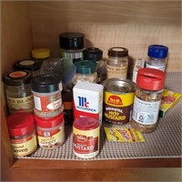 Spices in Cabinet