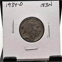 1934-D BUFFALO NICKEL