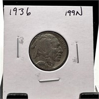 1936 BUFFALO NICKEL