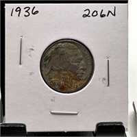 1936 BUFFALO NICKEL