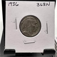 1936 BUFFALO NICKEL