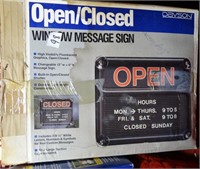 Open Closed Sign