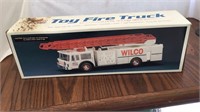 Wilco toy fire truck battery operated