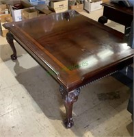 Large Thomasville solid wood table with inlaid