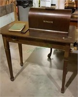 Beautiful antique Singer electric sewing