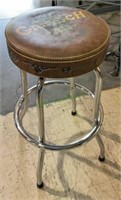 Padded swivel seat barstool with Gretsch,