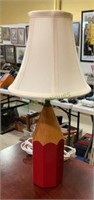 Child pencil style table lamp stands 17