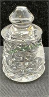 Waterford crystal small condiment dish w/no spoon