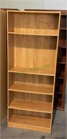 (ND) Bookcase - wood-look made out of press