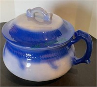 Beautiful reproduction blue and white glaze