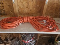 Orange Extension Cord w/ Good Ends