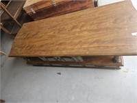 Vintage Wood Coffee Table Approx 24x60"