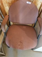 Cushioned Office Chair - has stains