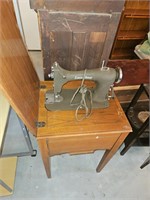 Vintage National Eldredge Rotary Sewing Machine in