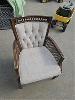 Vintage Upholstered Side Chair