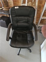 Black Office Chair on Casters