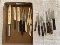Assorted Kitchen Knives - some are Rada
