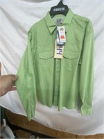 Cinch Youth XL Sz 14 Pearl Snap Long Sleeve Shirt