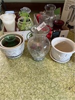 Ceramic Pots & Assorted Vases