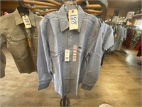 Wrangler Men's Sz 16x35 Pearl Snap Short Shirt