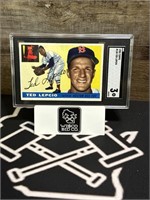 1955 Topps #128 Ted Lepcio MLB CARD SGC 3 Vintage